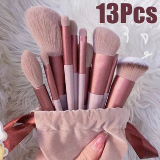 Luxora™ - 13 Pcs Makeup Brush Set